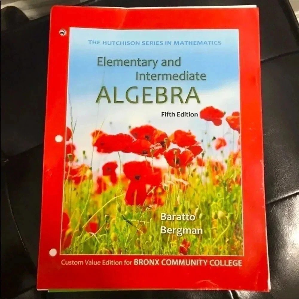 BCC Elementary & Intermediate ALGEBRA 5th Edition - Picture 2 of 4